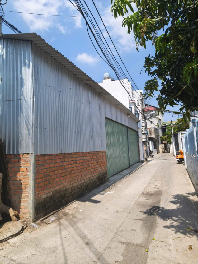 Bán nhà xưởng hẻm 58 Lương Định Của (hẻm thông ra...