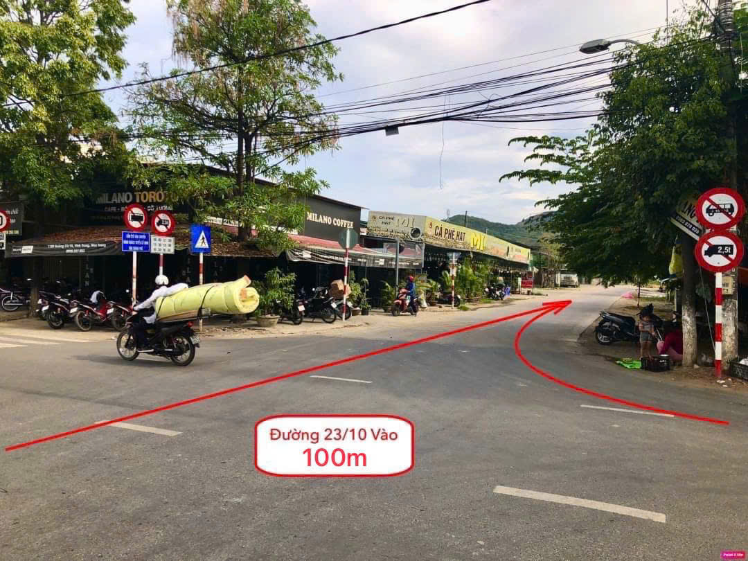 Bán đất 2 mặt tiền đường xe hơi Vĩnh Trung, p. Tây Nha Trang