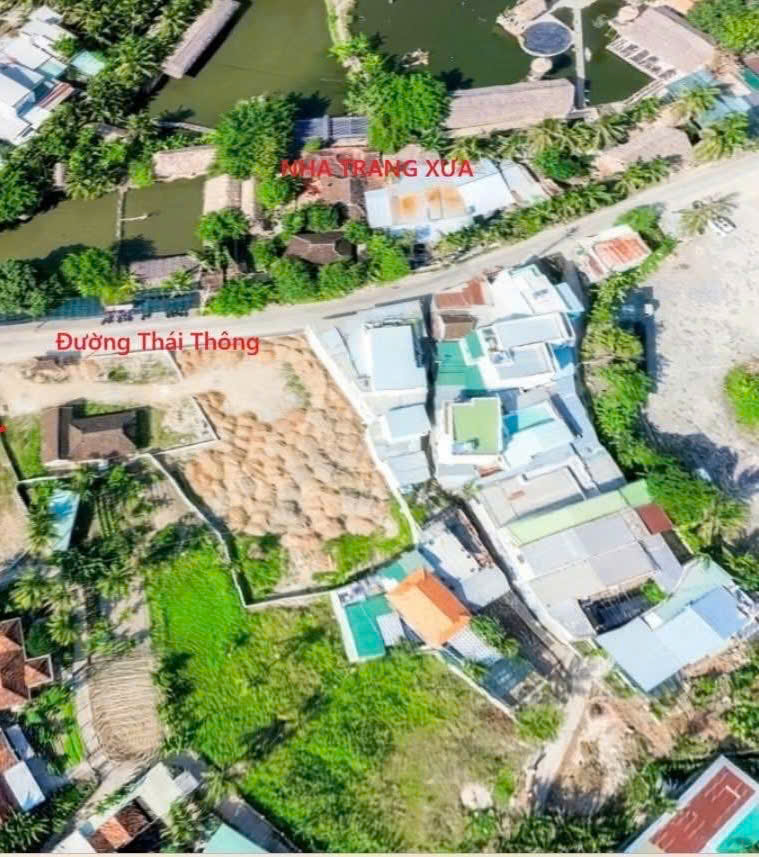 Bán 2 lô đất thổ cư mặt tiền đường Thái Thông, Đối diện Nha Trang xưa, Vĩnh Thái - Nha Trang 